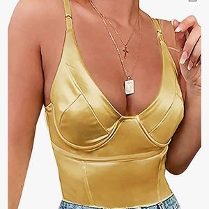 Gold Bodysuit Teddy